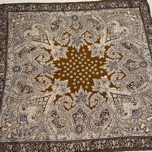 Paisley Patterned Scarf 100% Silk